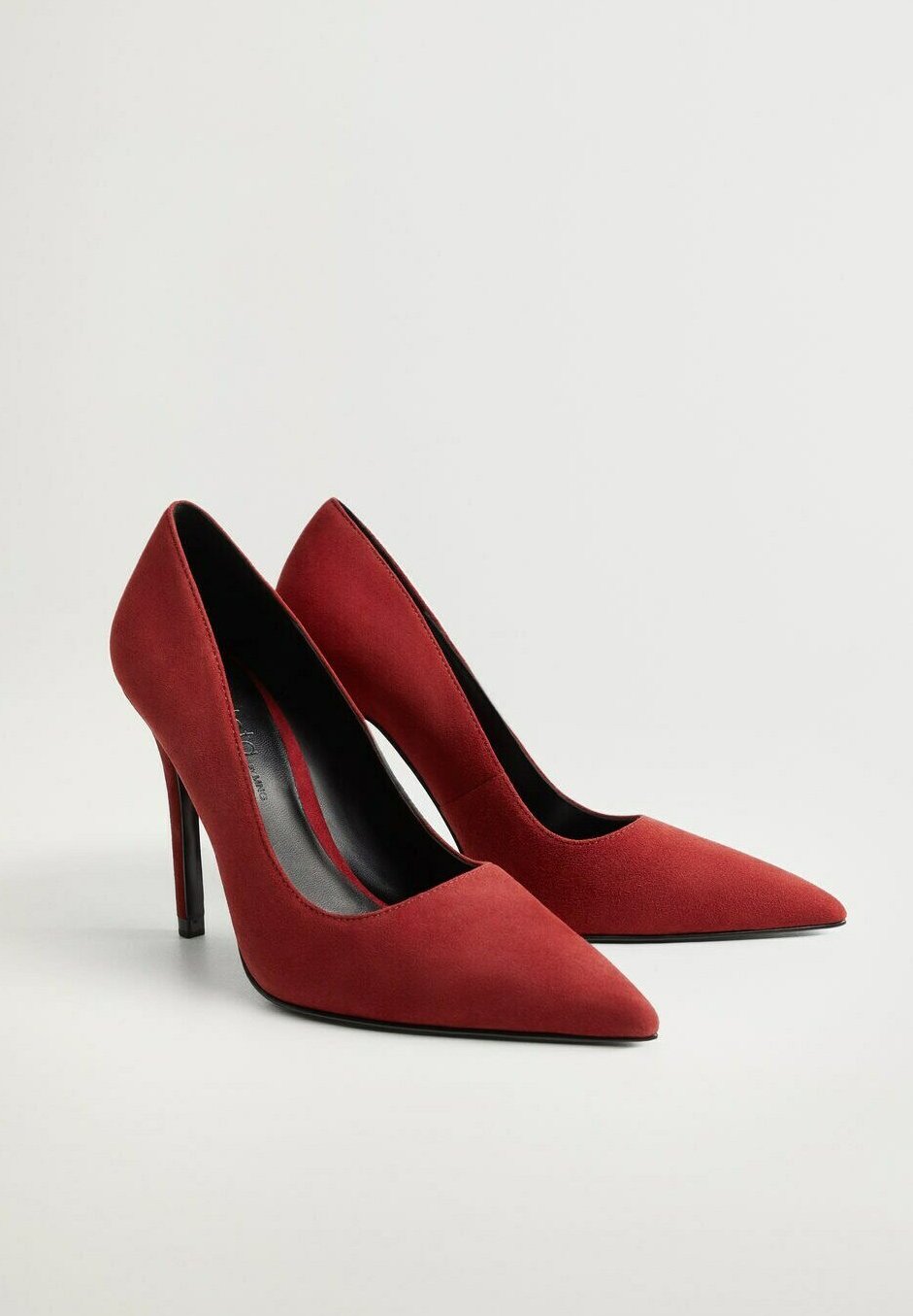 escarpin rouge mango