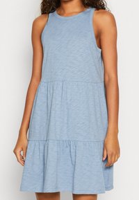 GAP Stickad klänning - royal blue