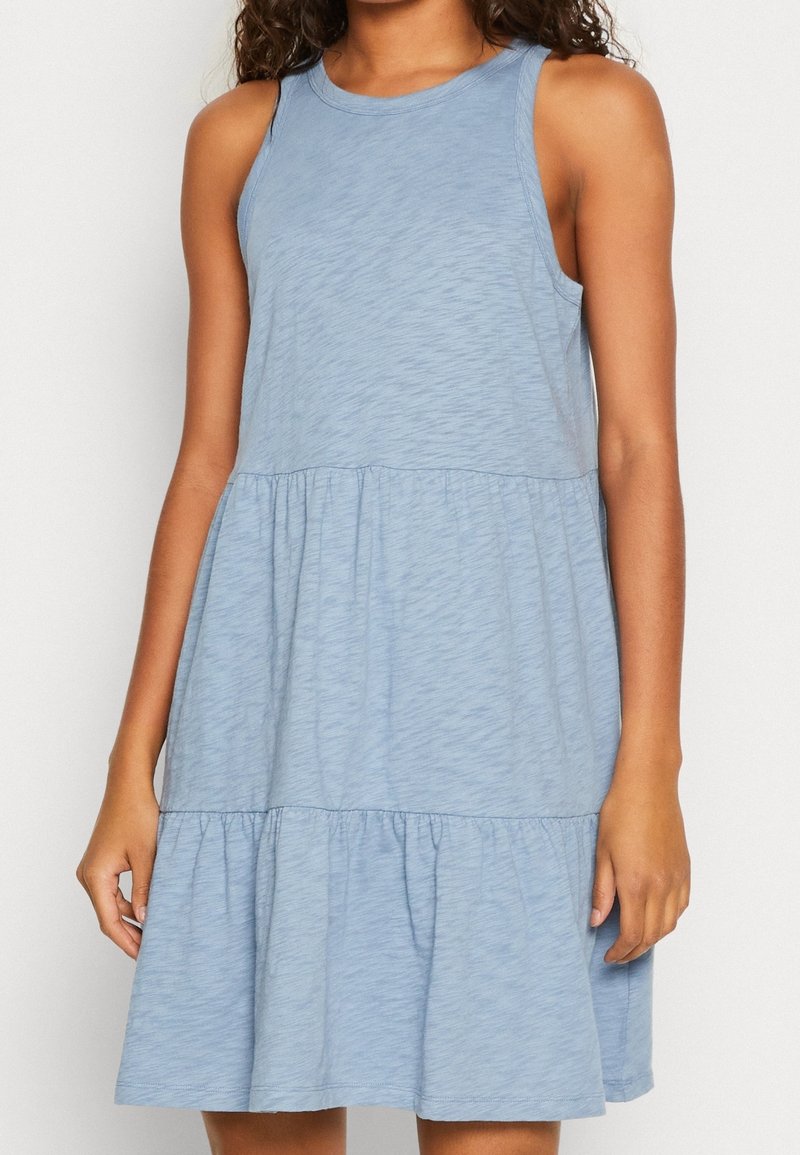 GAP Stickad klänning - royal blue