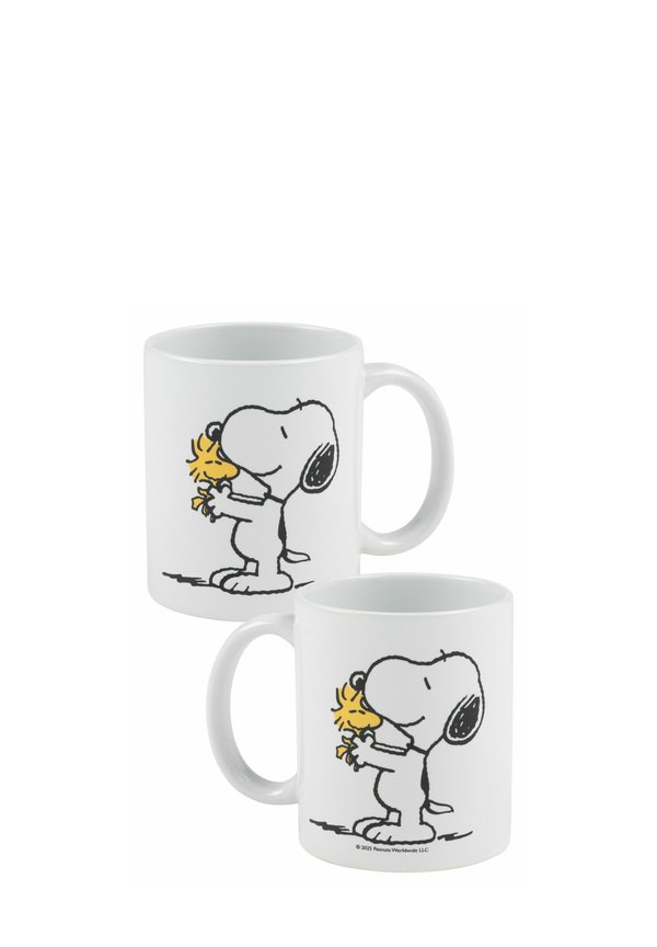 THE PEANUTS WOODSTOCK 2 PACK - Trinkflasche - weiß