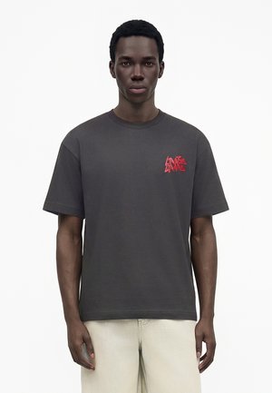 Libertine-Libertine, BROKE ERA ADDMN - Тениска с щампа - charcoal