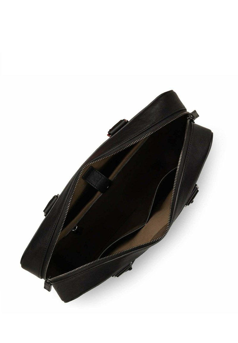 Sacoche Porte-Documents Lancaster Cuir - Occasion - Sac De Travail Noir
