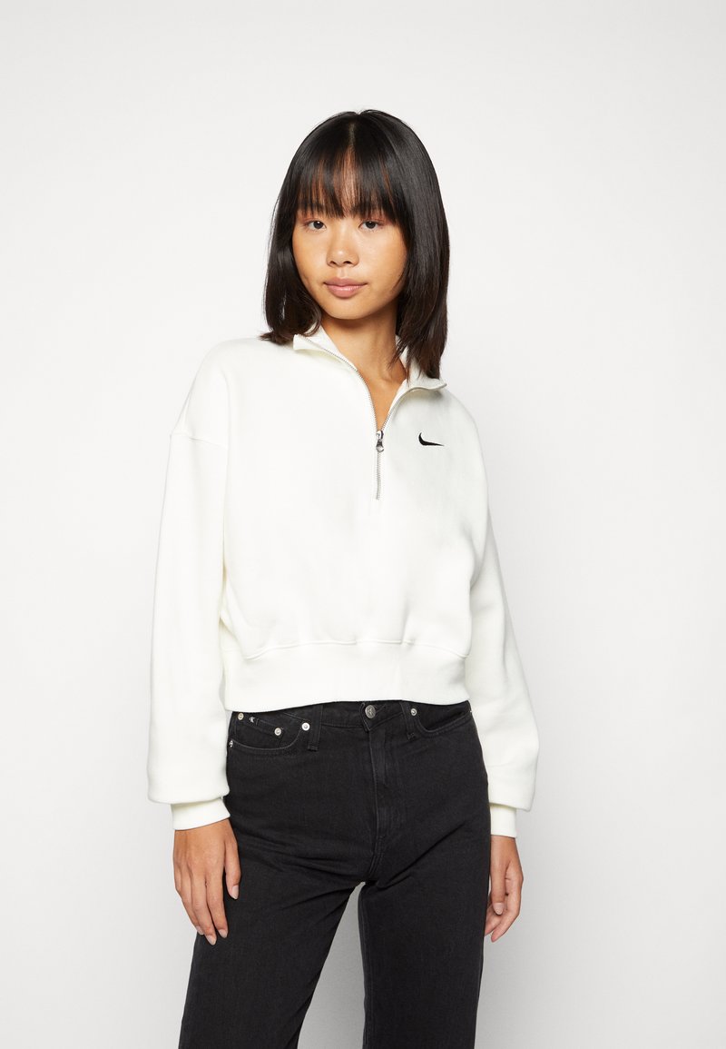 Nike Sportswear CROP - Camisola - sail/black