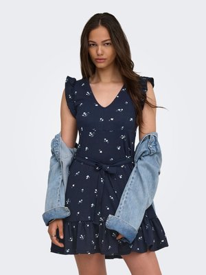 ONLY KLEID ONLHILLARY KURZES KLEID - Robe de jour - night sky