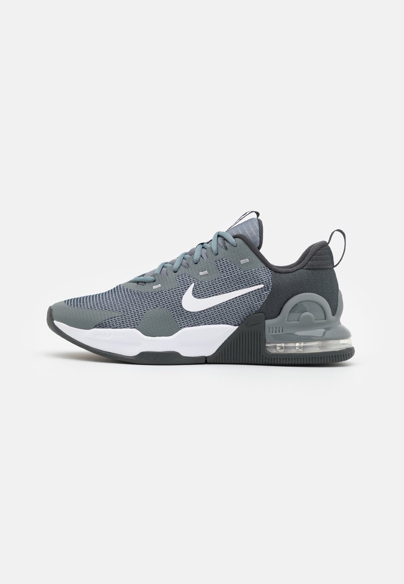 Nike Performance AIR MAX ALPHA TRAINER 5 - Scarpe da allenamento - smoke grey/white/dark smoke grey/dark grey
