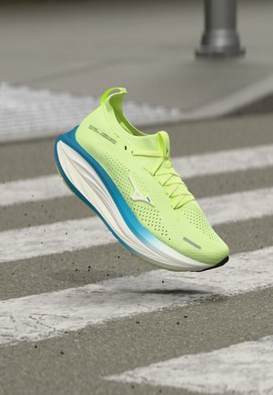 Mizuno NEO VISTA 3 - Løbesko til landevejen - lime pulp/white/blue jewel