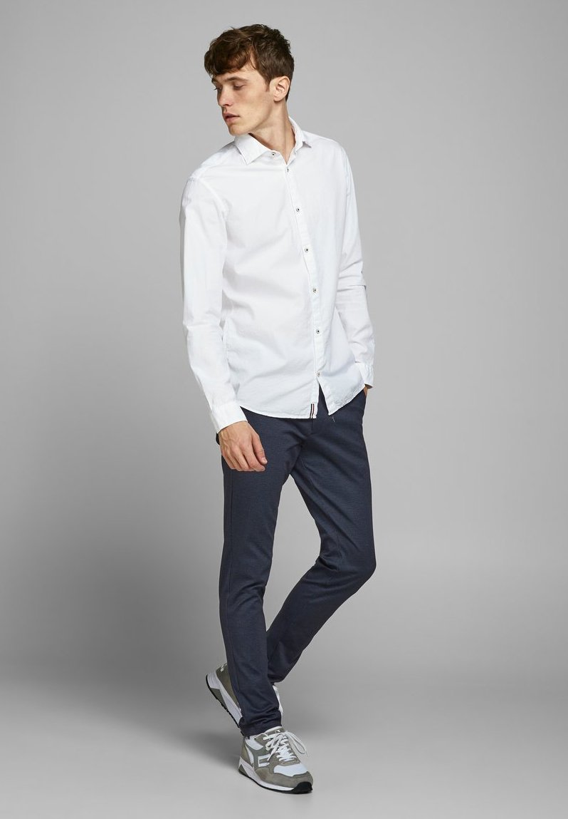 Jack \u0026 Jones Pantalones chinos - navy blazer/azul oscuro - Zalando.es
