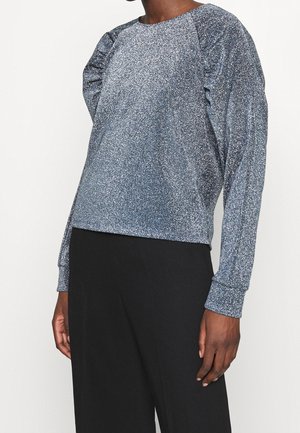 Mads Nørgaard Langarmshirt - blue