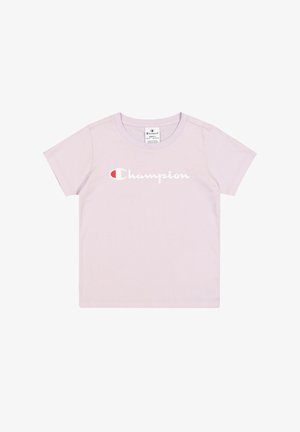 Champion TEE ICONS - Camiseta estampada - lilac