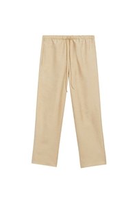 FLOWING BARREL FIT - Trousers - sand
