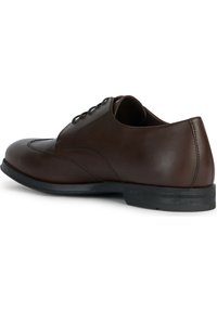Geox U DECIO - Stringate eleganti - dark brown