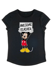 Henry Tiger MICKEY CLASSIC MICKEY AWESOME TEACHER - T-shirts print - black