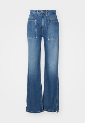 BOSS SOFT - Straight leg jeans - navy