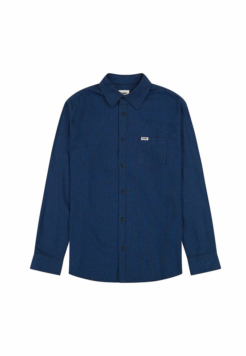 Wrangler LONG SLEEVE - Camicia - navy/blu scuro
