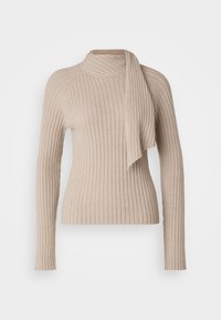 VMZOEY WRAP NECK PULLOVER  - Neule - silver mink melange