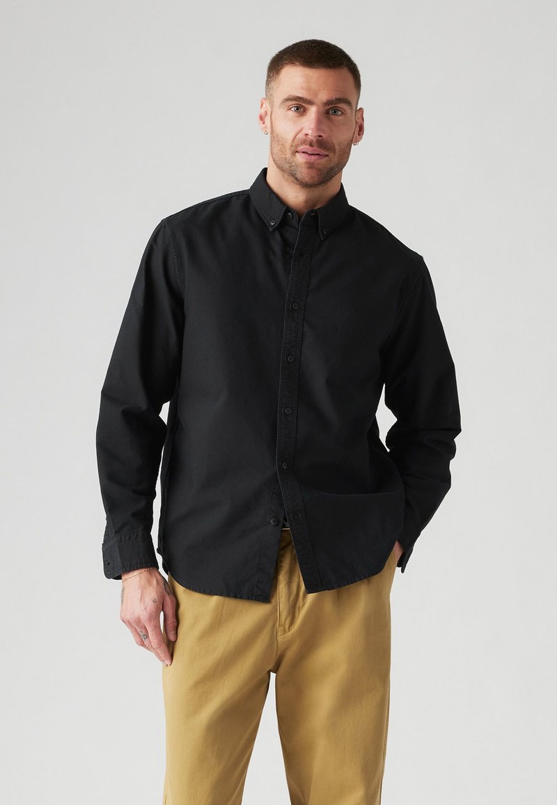 Levi's® AUTHENTIC BUTTON DOWN - Overhemd - kincaid jet black garment dye