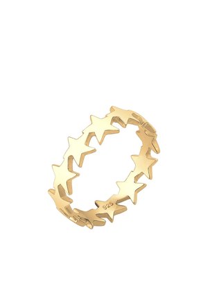 Elli STAR DESIGN ASTRO - Ring - gold-coloured