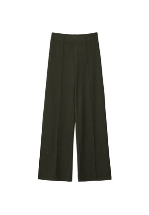 Stradivarius, KNIT TROUSERS WITH SEAM DETAIL 04595501 - Pantalon classique - green