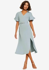 Friends Like These TULIP SLEEVE RUCHED MIDI  - REGULAR FIT - Dienas kleita - navy blue