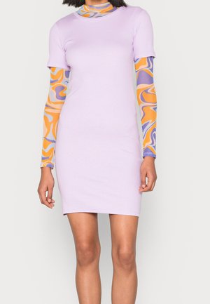 Shift dress - purple