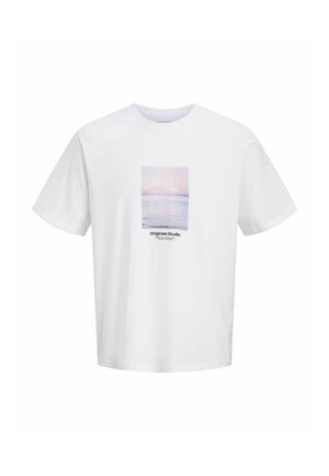 Jack & Jones, T- - T-shirt con stampa - bright white