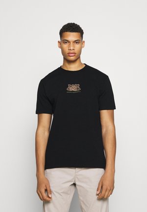 HARMONIA UNISEX - Camiseta estampada - black