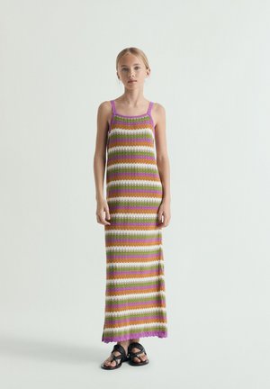 Scalpers, SCALPERS MIDI DRESS TRICOT GIRLS - Robe pull - multicolorstripes