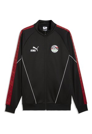 Puma EGYPT KING ANTHEM JACKET - LIFESTYLE SET - Nationalmannschaft - black- red