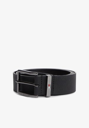Tommy Hilfiger, OLIVER SAFFIANO - Gürtel - black