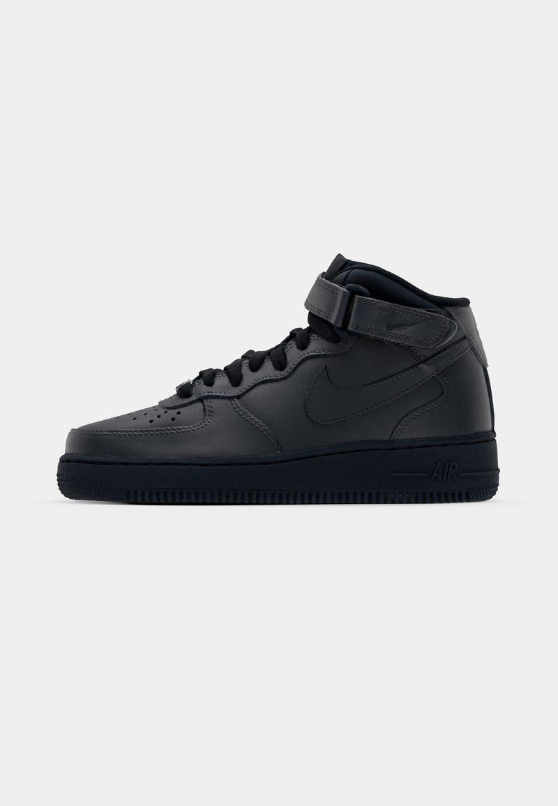 nike sneakers nike air force czarne wysokie