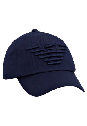Emporio Armani BASEBALL AQUILA RICAMATA - Cappellino - peacot blue