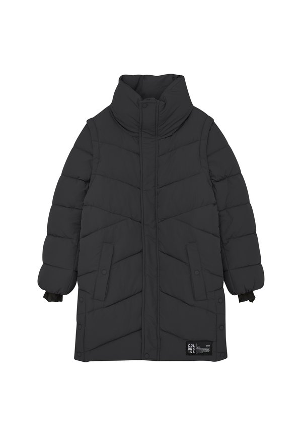 COJr. Jacket/West  Quilt  long - Wintermantel - phantom