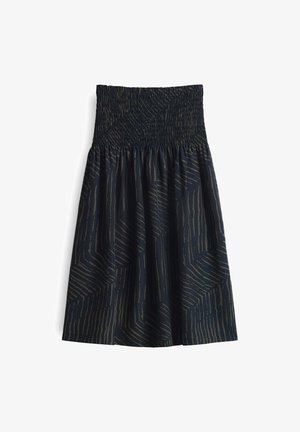 OPUS RELAXED MIDI A-LINE FIT - Gonna a campana - coal blue