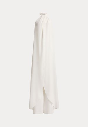 Lauren Ralph Lauren, CAPE GEORGETTE WIDE-LEG HALTER JUMPSUIT - Combinaison - white