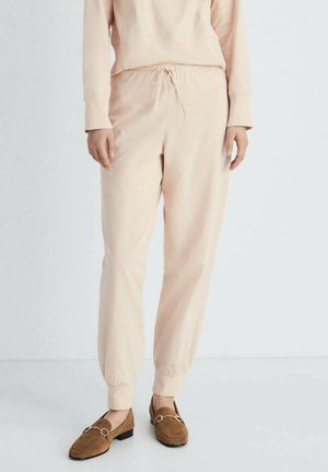 BONI - Tracksuit bottoms - salmon