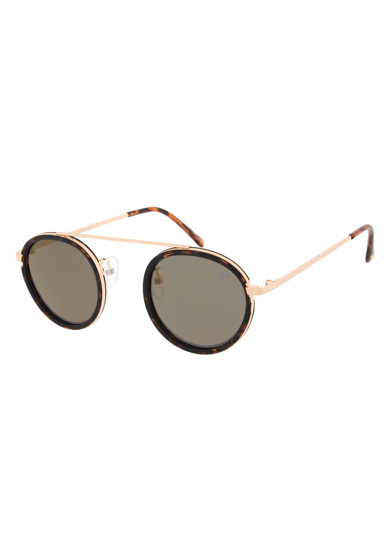 Sunheroes Gafas de sol - pale gold & tortoise