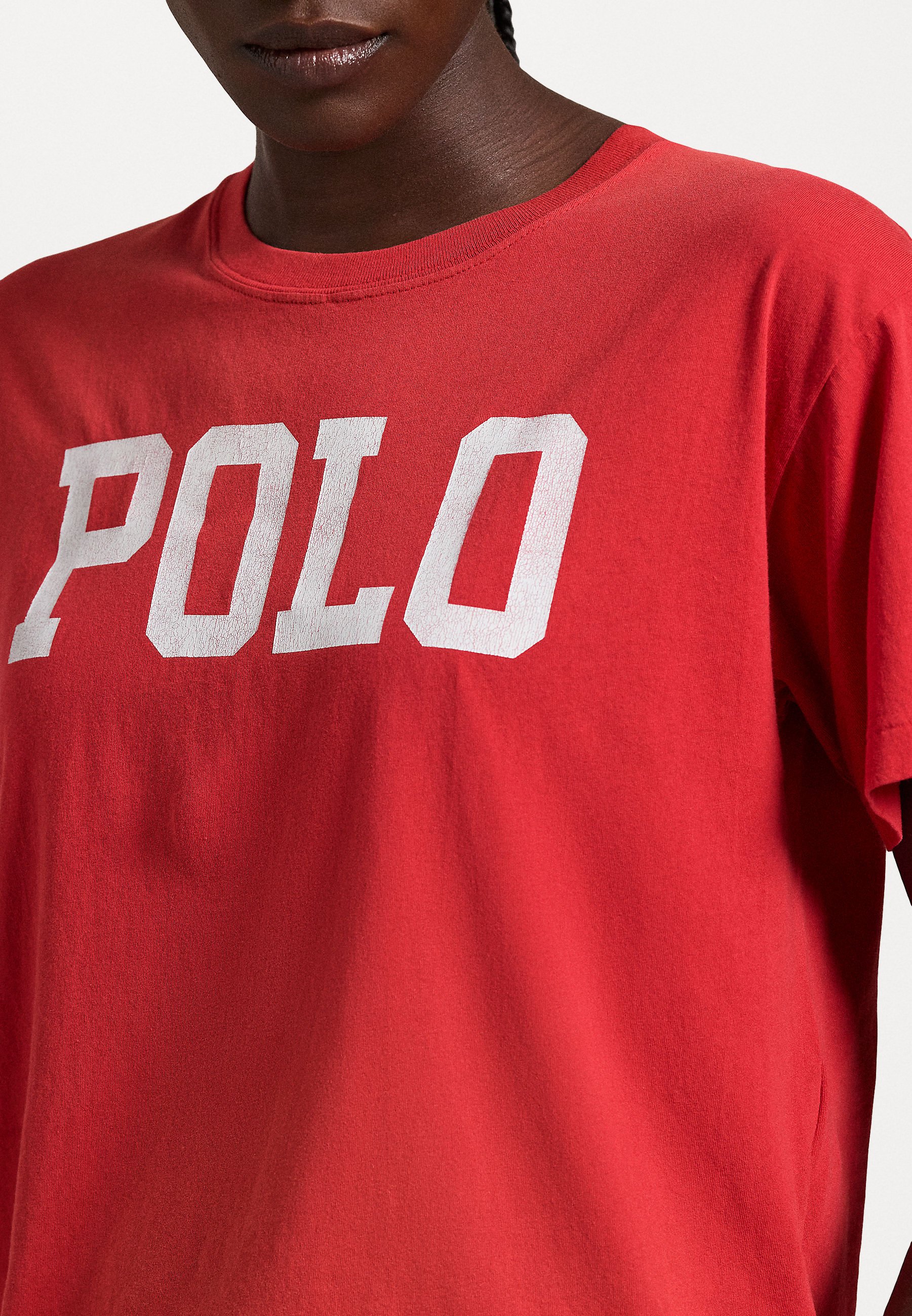 Polo Ralph Lauren LOGO COTTON JERSEY CREWNECK TEE - Print T