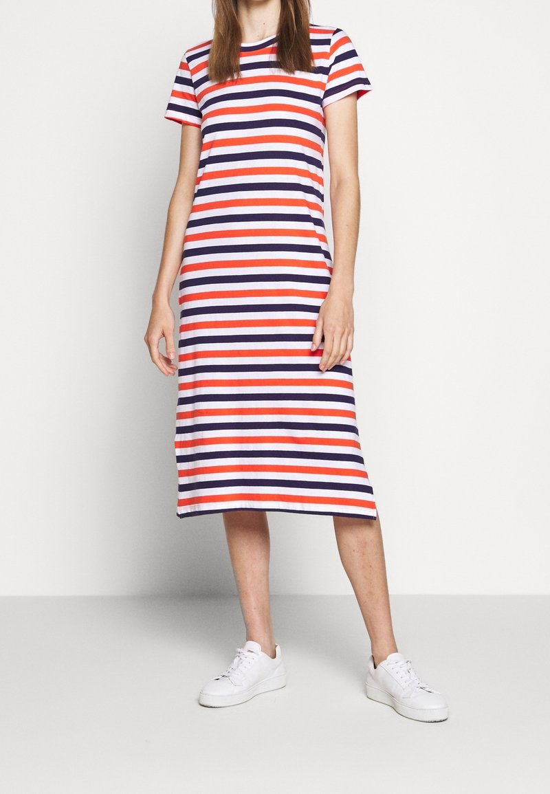 J.CREW Robe en jersey - red