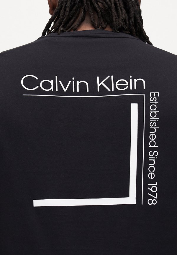 LINEAR BOX LOGO  - Print T-shirt2