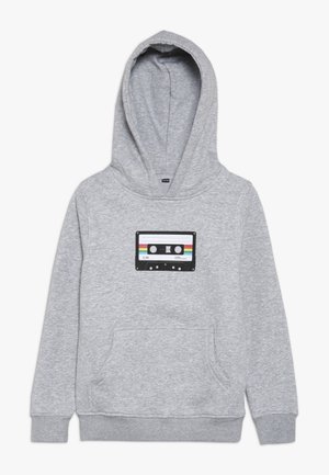 KIDS OLDSCHOOL TAPE HOODY - Kapuzenpullover - grau