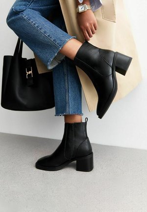 BLOCK HEEL - Classic ankle boots - black