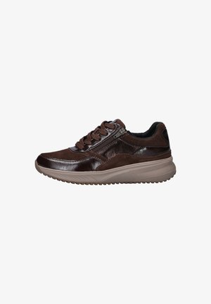 Waldläufer, WALDLÄUFER MACIE DAMES SNEAKER - Sneakers laag - bruin