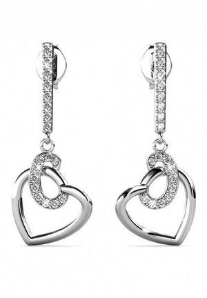 ALLURE - Orecchini - couleur argentée cristal