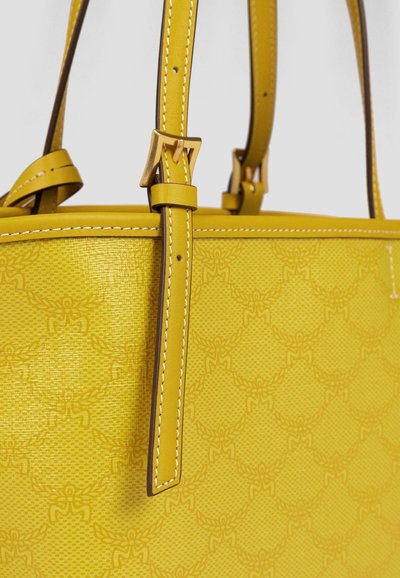 MCM HIMMEL LTS MNI I9 - Shopping bag - yellow