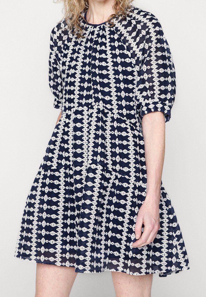 Maje Day dress - mottled blue - (Pre-owned) - Zalando.ie Maje Day dress - mottled blue - (Pre-owned) - Zalando.ie