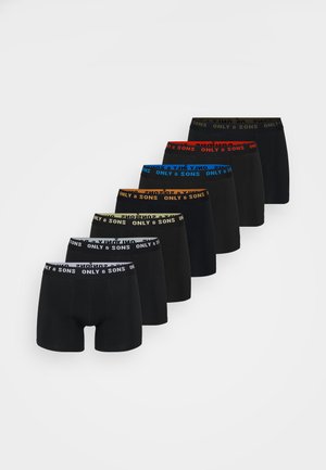 ONSFITZ SOLID 7 PACK - Boksershorts - black