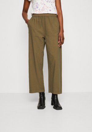 KANAYA CULOTTE - Trousers - grape leaf