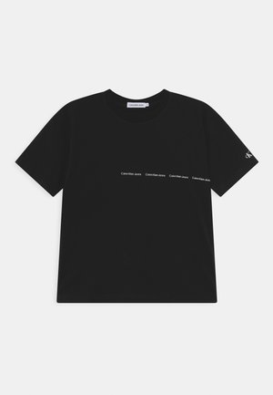 MICRO LOGO RELAXED - Triko s potiskem - black