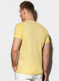 Ombre PLAIN S1182 - T-shirt basique - yellow