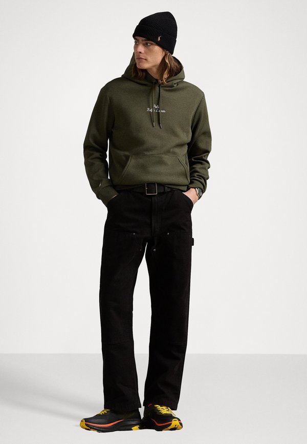 LOGO DOUBLE KNIT HOODIE - Hoodie - alpine heather3